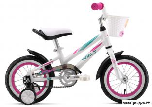 12" Велосипед Welt Pony 12 2020 White/Pink (US:one size)