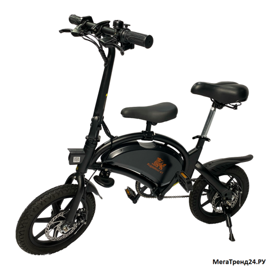 Электровелосипед Kugoo V1 чёрный