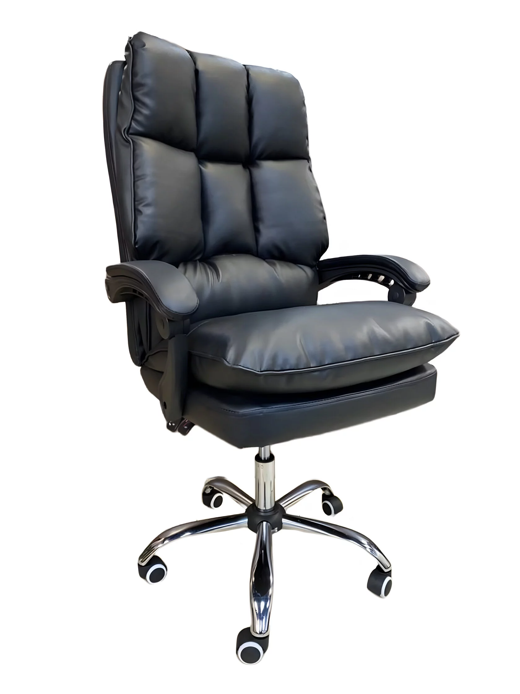 Кресло руководителя MegaTrend 909 чёрный без подножки