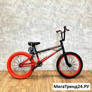 20" Велосипед GetWoke BRUT (BMX), рама сталь, красный
