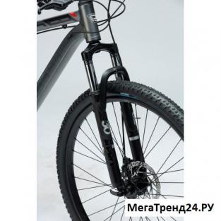 26" Велосипед REBEL RISE 004, 17 рама алюминий, 21ск., вилка амортиз., сталь, красный