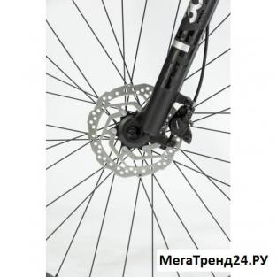 27,5" Велосипед REBEL RISE 251, 17" рама алюминий, 10ск., вилка амортиз., алюминий, чёрный