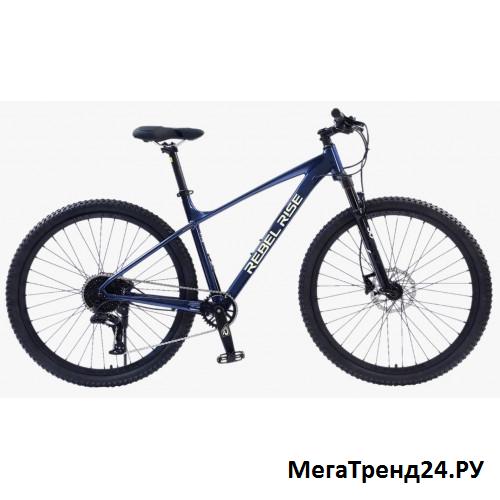 29" Велосипед REBEL RISE 808,18,5 рама алюминий, 10ск, вилка амортиз., алюминий, сине-чёрный